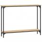 Preview: Konsolentisch Sonoma-Eiche 100x22,5x75 cm Holzwerkstoff