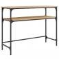 Preview: Konsolentisch Sonoma-Eiche 100x35,5x75 cm Holzwerkstoff
