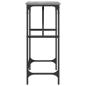 Preview: Konsolentisch Grau Sonoma 100x32x75 cm Holzwerkstoff
