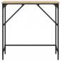 Preview: Konsolentisch Sonoma-Eiche 75x32x75 cm Holzwerkstoff