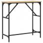 Preview: Konsolentisch Sonoma-Eiche 75x32x75 cm Holzwerkstoff