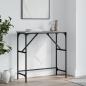 Preview: ARDEBO.de - Konsolentisch Grau Sonoma 75x32x75 cm Holzwerkstoff