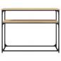 Preview: Konsolentisch Sonoma-Eiche 100x35,5x75 cm Holzwerkstoff