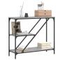 Preview: Konsolentisch Grau Sonoma 88,5x30x75 cm Holzwerkstoff