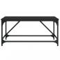 Preview: Couchtisch Schwarz 75x50x35 cm Holzwerkstoff