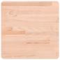Preview: Tischplatte 40x40x1,5 cm Quadratisch Massivholz Buche