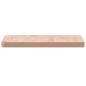 Preview: Tischplatte 40x40x2,5 cm Quadratisch Massivholz Buche