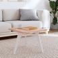 Preview: ARDEBO.de - Tischplatte 50x50x2,5 cm Quadratisch Massivholz Buche