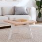 Preview: ARDEBO.de - Tischplatte 60x60x2,5 cm Quadratisch Massivholz Buche