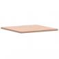 Preview: Tischplatte 70x70x2,5 cm Quadratisch Massivholz Buche