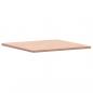 Preview: Tischplatte 80x80x2,5 cm Quadratisch Massivholz Buche