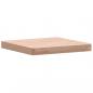 Preview: Tischplatte 40x40x4 cm Quadratisch Massivholz Buche