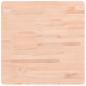 Preview: Tischplatte 60x60x4 cm Quadratisch Massivholz Buche