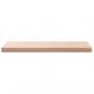 Preview: Tischplatte 80x80x4 cm Quadratisch Massivholz Buche