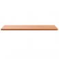 Preview: Tischplatte 60x60x1,5 cm Quadratisch Massivholz Buche