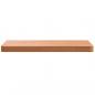 Preview: Tischplatte 40x40x2,5 cm Quadratisch Massivholz Buche