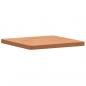 Preview: Tischplatte 40x40x2,5 cm Quadratisch Massivholz Buche