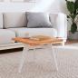 Preview: ARDEBO.de - Tischplatte 50x50x2,5 cm Quadratisch Massivholz Buche