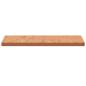 Preview: Tischplatte 60x60x2,5 cm Quadratisch Massivholz Buche