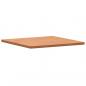 Preview: Tischplatte 70x70x2,5 cm Quadratisch Massivholz Buche