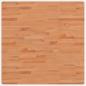 Preview: Tischplatte 90x90x2,5 cm Quadratisch Massivholz Buche