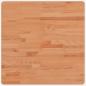 Preview: Tischplatte 60x60x4 cm Quadratisch Massivholz Buche