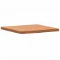 Preview: Tischplatte 70x70x4 cm Quadratisch Massivholz Buche