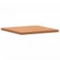 Preview: Tischplatte 80x80x4 cm Quadratisch Massivholz Buche