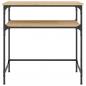 Preview: Konsolentisch Sonoma-Eiche 75x35,5x75 cm Holzwerkstoff