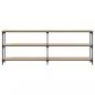 Preview: Konsolentisch Sonoma-Eiche 200x29x75 cm Holzwerkstoff