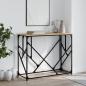 Preview: ARDEBO.de - Konsolentisch Sonoma-Eiche 100x40x80 cm Holzwerkstoff
