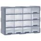 Preview: Multi-Schubladen-Organizer 16 Schubladen 52x16x37 cm
