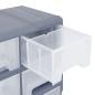 Preview: Multi-Schubladen-Organizer 16 Schubladen 52x16x37 cm