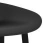 Preview: Barhocker 2 Stk. Schwarz