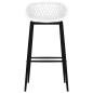 Preview: Barhocker 4 Stk. Weiß