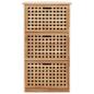 Preview: Schuhschrank 55 x 20 x 104 cm Walnuss Massivholz