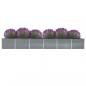 Preview: ARDEBO.de - Garten-Hochbeet Verzinkter Stahl 600x80x45 cm Grau