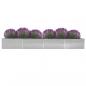 Preview: Garten-Hochbeet Verzinkter Stahl 600x80x45 cm Grau