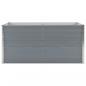 Preview: Hochbeet 160 x 80 x 45 cm Verzinkter Stahl Grau