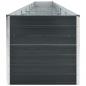 Preview: Garten-Hochbeet Verzinkter Stahl 600x80x45 cm Anthrazit