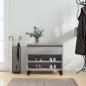 Preview: ARDEBO.de - Schuhregal Grau Sonoma 70x36x60 cm Holzwerkstoff