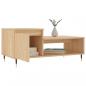 Preview: Couchtisch Sonoma-Eiche 100x50x45 cm Holzwerkstoff