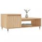 Preview: Couchtisch Sonoma-Eiche 100x50x45 cm Holzwerkstoff