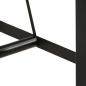 Preview: Bartisch 55x55x107 cm Massivholz Akazie und Eisen