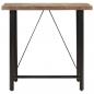 Preview: Bartisch 110x55x107 cm Altholz Massiv und Eisen
