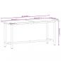 Preview: Werkbank 180x55x81,5 cm Massivholz Buche und Metall