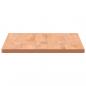 Preview: Werkbankplatte 115x55x2,5 cm Massivholz Buche