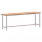 Preview: Schreibtischplatte 220x55x2,5 cm Massivholz Buche