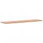 Preview: Schreibtischplatte 220x55x2,5 cm Massivholz Buche