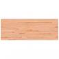 Preview: Schreibtischplatte 150x55x2,5 cm Massivholz Buche
